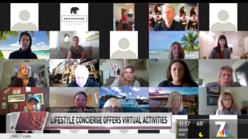 nbc video about shifting business model to offer virtual activities